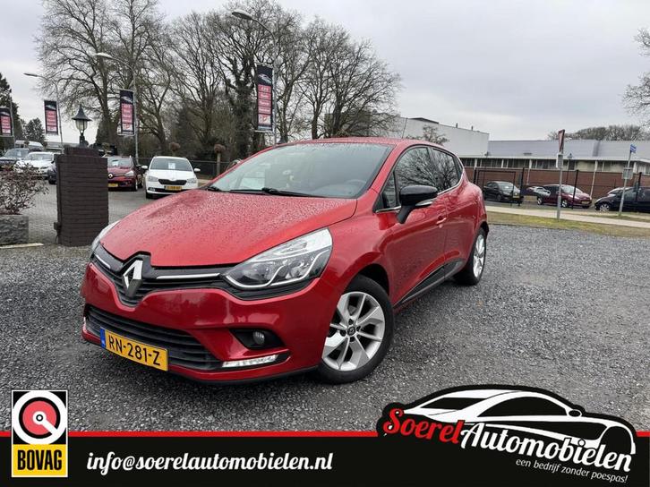 Renault Clio 0.9 TCe Limited p sens camera clima boekjes, Auto's, Renault, Bedrijf, Te koop, Clio, ABS, Airbags, Airconditioning