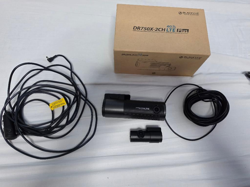Dashcam BlackVue DR750X-2CH LTE + parkeermodus, Ophalen of Verzenden, Gebruikt