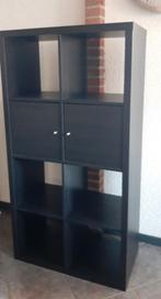 Ikea kallax Vakkenkast met 2 deurtjes, Ophalen, Zo goed als nieuw