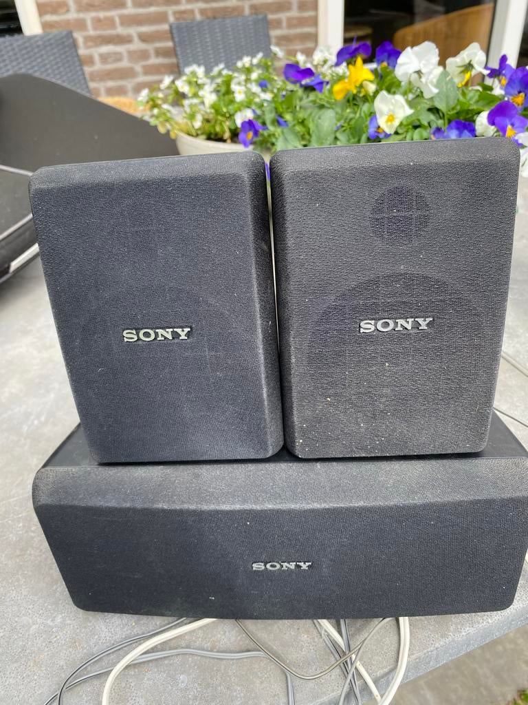 Sony speakerset, Ophalen of Verzenden, Gebruikt, Surroundset zonder subwoofer, Sony