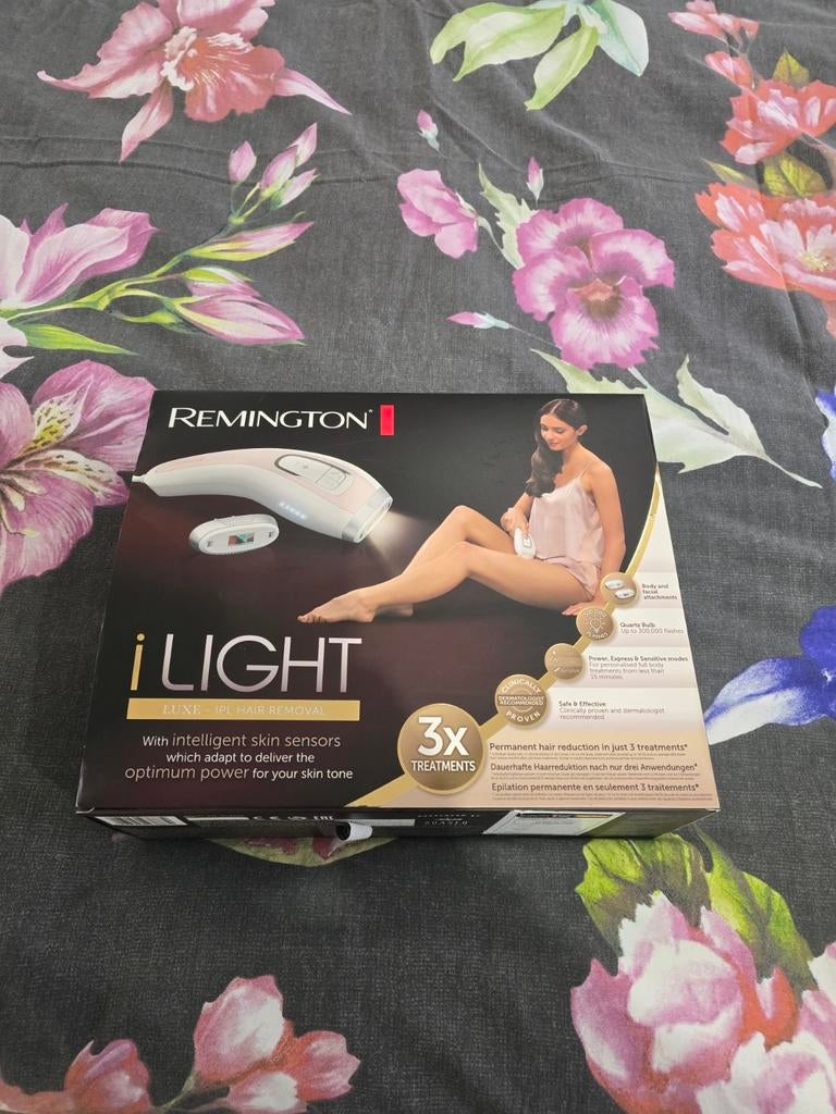 Remington i-LIGHT Luxe IPL Haarverwijderaar, Ophalen of Verzenden, Zo goed als nieuw, Scheren en Epileren