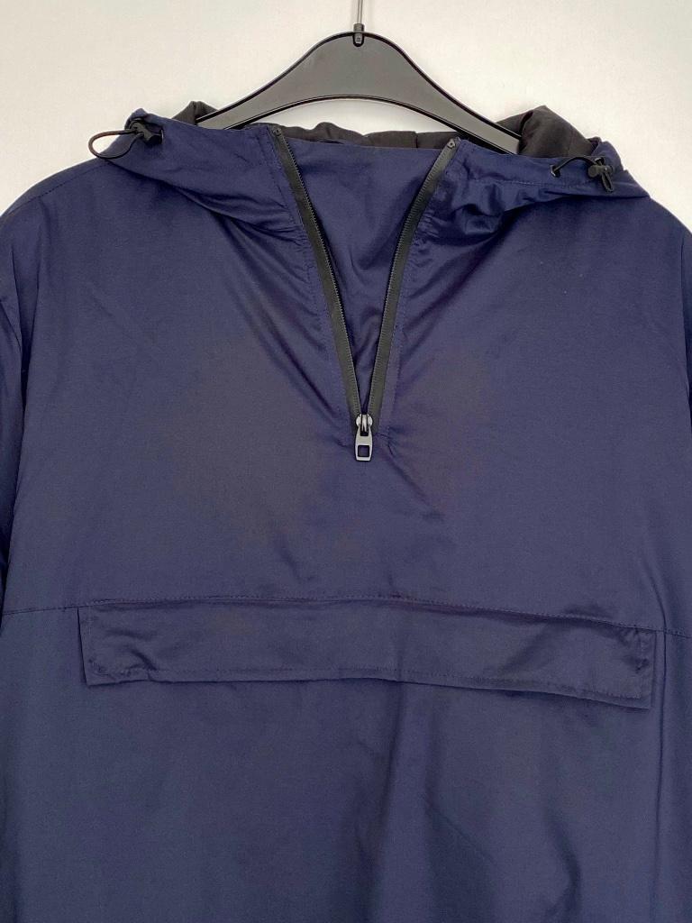 F1052 Nieuw Farrell: maat L=52/54 jas wind-jack hoody blauw, Kleding | Heren, Maat 52/54 (L), Blauw, Nieuw, Ophalen of Verzenden