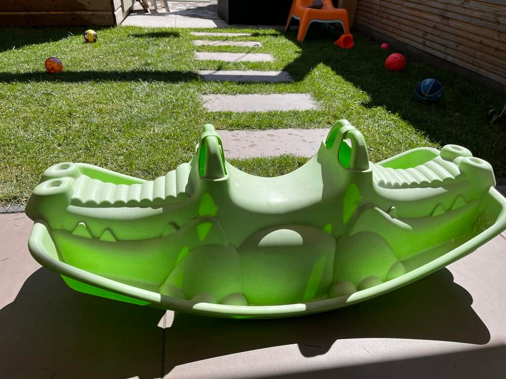 Krokodil wip - Groene wip voor kinderen, Ophalen, Gebruikt