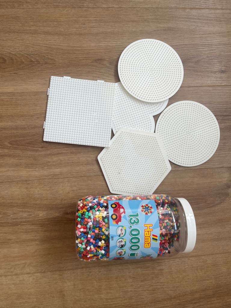 strijkkralen met grondplaten, Ophalen of Verzenden, Gebruikt, Knutselen