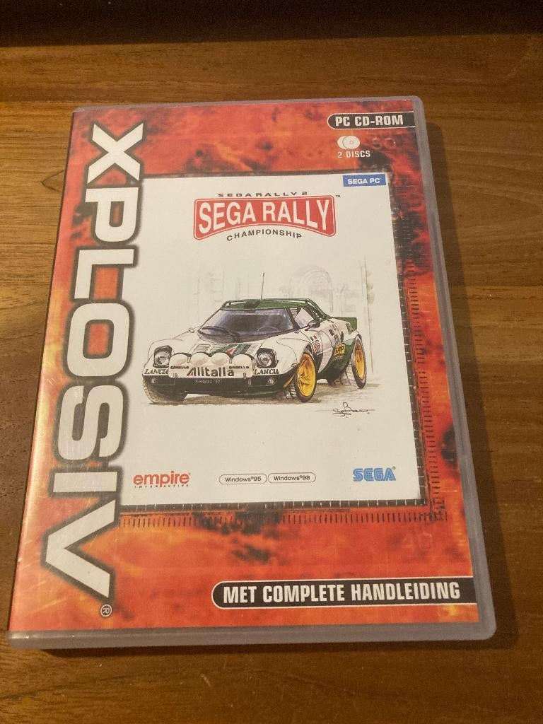PC cd-rom Sega Rally 2 (Explosiv), 1 speler, Racen en Vliegen, Ophalen of Verzenden, Zo goed als nieuw