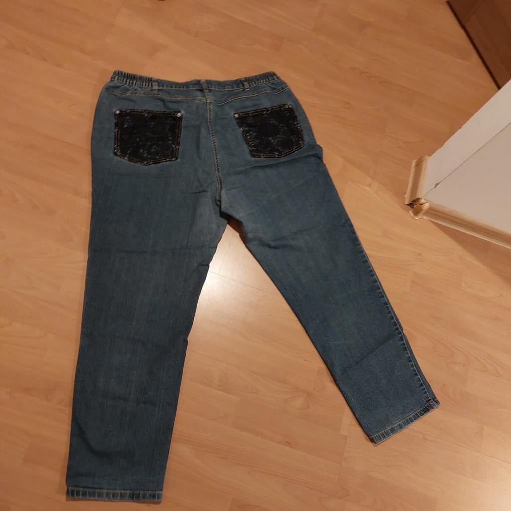 Comfortabele jeans Paola maat 48, Blauw, Paola, Overige jeansmaten, Ophalen of Verzenden