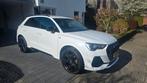 Q3 45 tfsi-e 2x S-line Phev 245pk NIEUWSTAAT!!, Auto's, Zwart, USB, Leder en Stof, Wit
