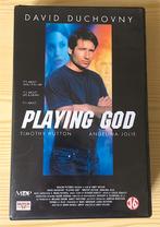 vhs Playing God (met David Duchovny) Video, Vanaf 16 jaar, Ophalen, Zo goed als nieuw, Thrillers en Misdaad
