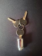 Shurgard opslagruimte slot met 3 sleutels, Ophalen of Verzenden, Gebruikt, Overige materialen, Slot