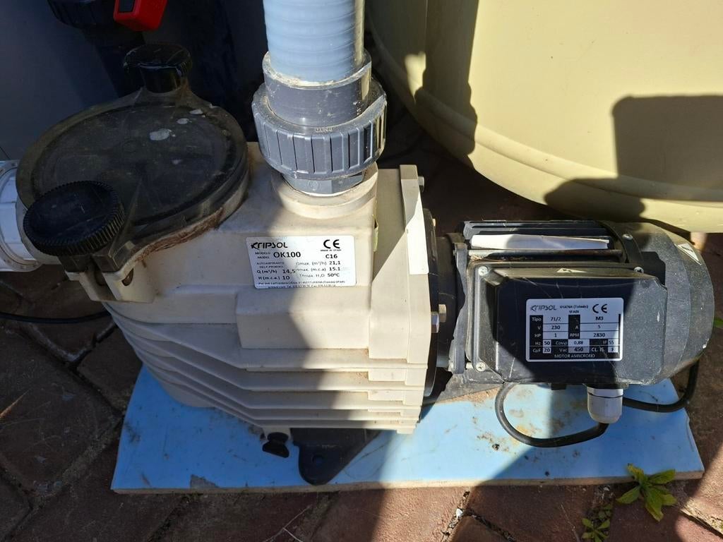 Kripsol ok100 20 kuub, Tuin en Terras, Zwembad-toebehoren, Ophalen of Verzenden, Gebruikt