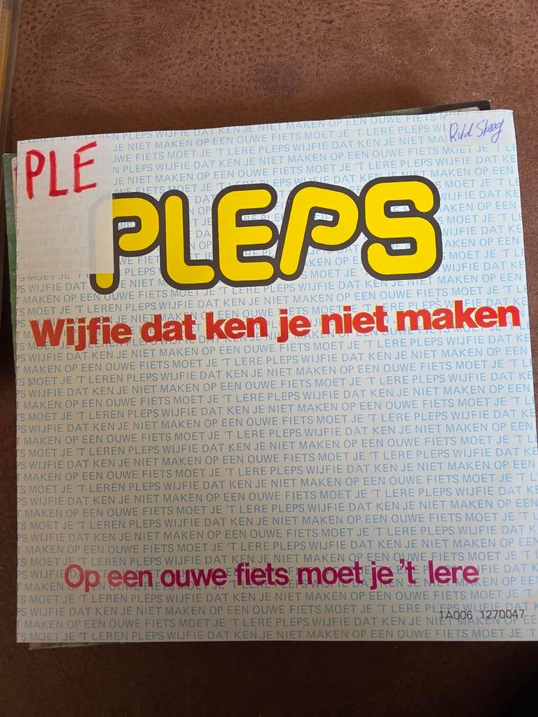 Pleps - Wijfie dat ken je niet maken, Ophalen of Verzenden, Gebruikt, 7 inch, Nederlandstalig