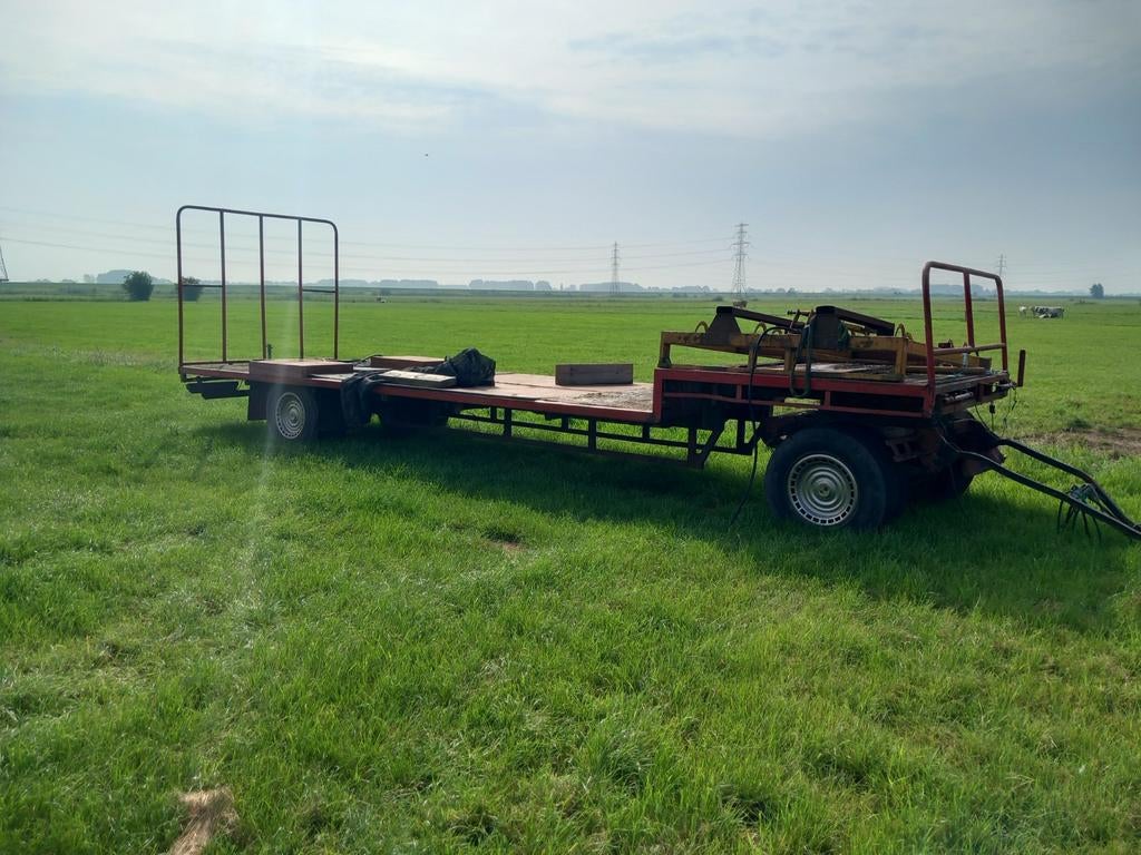 Landbouw wagen, aanhanger, Ophalen