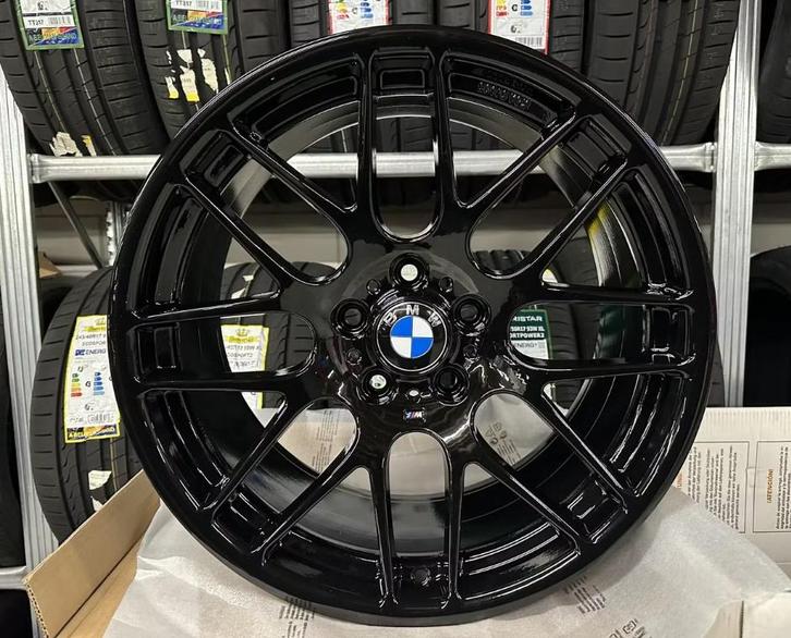 NIEUW 18inch BMW Black CSL Style Breedset Velgen! 5x120 E90, Auto-onderdelen, Banden en Velgen, Banden en Velgen, 18 inch, Personenwagen