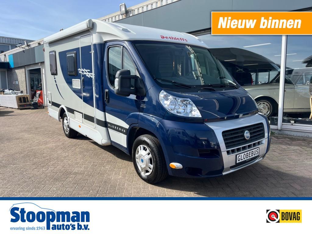 Dethleffs Globebus Compact 6 meter Airco Badkamer/toilet Fie, Caravans en Kamperen, Campers, Bedrijf, tot en met 4, Half-integraal