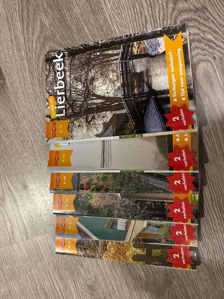 Groeten uit Lierbeek leesboekjes - Nrs. 97, 98, 103, 109, 11, Boeken, Romans, Ophalen of Verzenden, Gelezen, Nederland