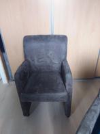 4 eetkamerstoelen, Ophalen, Gebruikt, Grijs, Vier