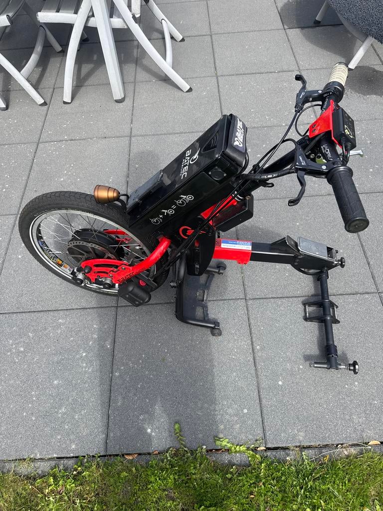 Batec Electric aankoppelbare handbike voor rolstoel, Diversen, Rolstoelen, Ophalen, Zo goed als nieuw, Elektrische rolstoel