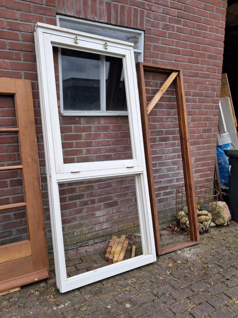 Buitenkozijn met valraam, Raamkozijn, Nieuw, 150 tot 225 cm, Hout