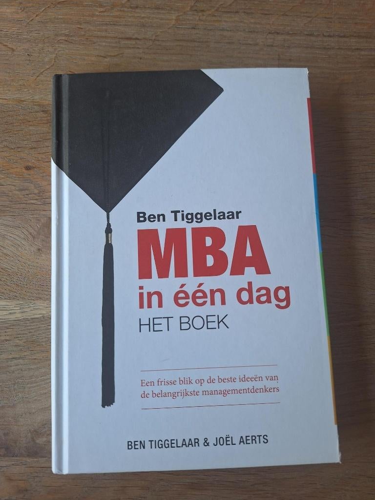 MBA in een dag, Boeken, Studieboeken en Cursussen, Nieuw, Ben Tiggelaar, Beta, HBO