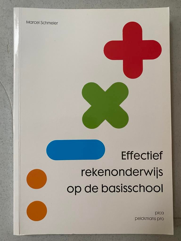 Effectief rekenonderwijs in de basisschool, Ophalen of Verzenden, Alpha, Nieuw, HBO