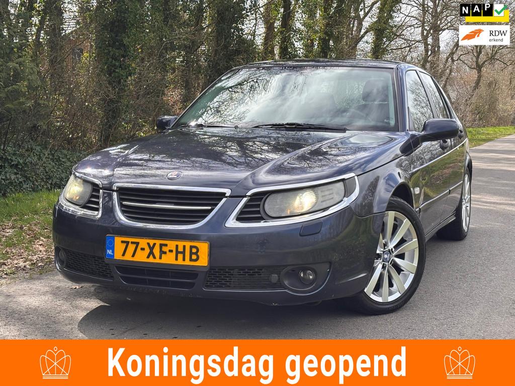 Saab 9-5 2.3t Arc | Cruise + Navi |, Auto's, Saab, Voorwielaandrijving, 4 cilinders, 2290 cc, Blauw
