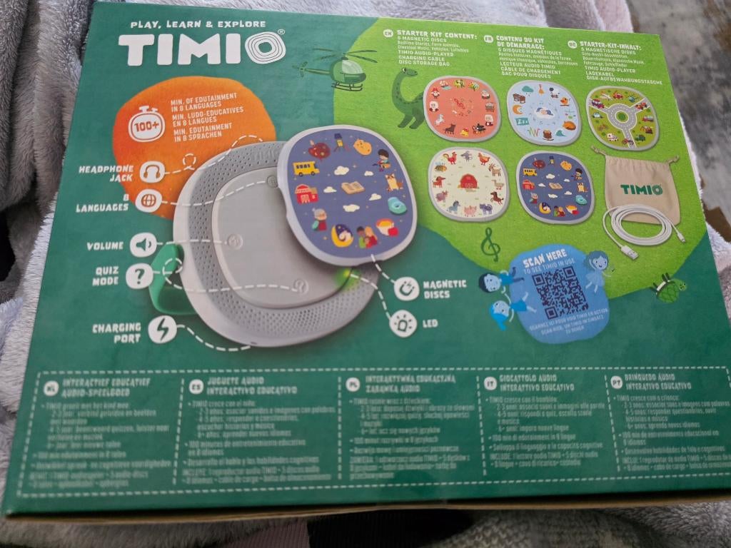 Timio, Ophalen of Verzenden, Nieuw, Elektronica, Met licht