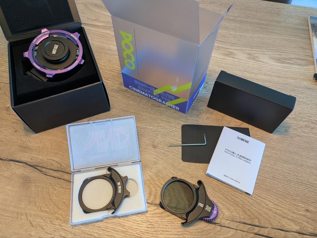 Nikon Z > PL mount lens Mofage POCO Drop-in filter adapter, Ophalen of Verzenden, Zo goed als nieuw, Toebehoren