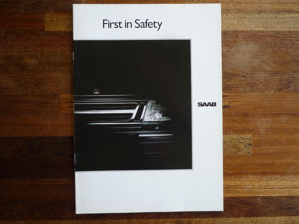 Saab First in Safety (1990), Ophalen of Verzenden, Nieuw, Overige merken