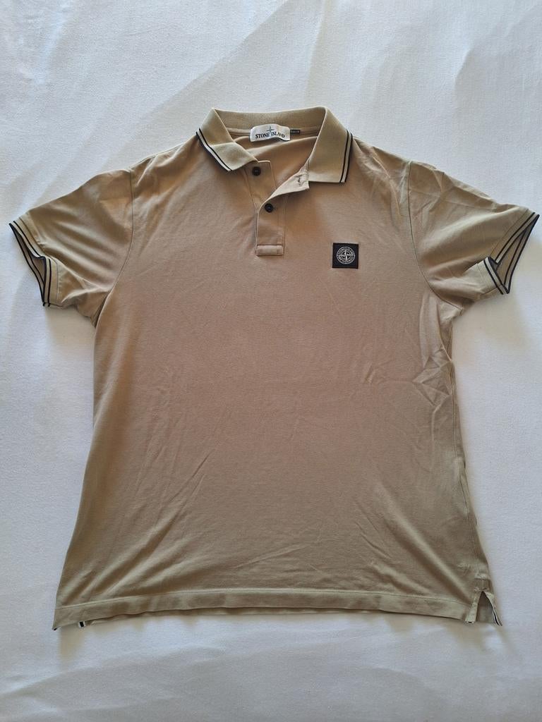 Stone polo maat xl, Kleding | Heren, Beige, Maat 56/58 (XL), Ophalen of Verzenden, Stone Island