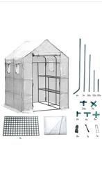 Tuinkas Foliekas Kweekkas met Rekken Nieuw, Folie, Ophalen, Staal, Kweekkas