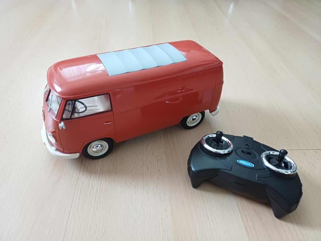 RC 1:16 Welly/Jamara VW bus T1 bestelbus Volkswagen spijlbus, Ophalen of Verzenden, Zo goed als nieuw, Bus of Vrachtwagen