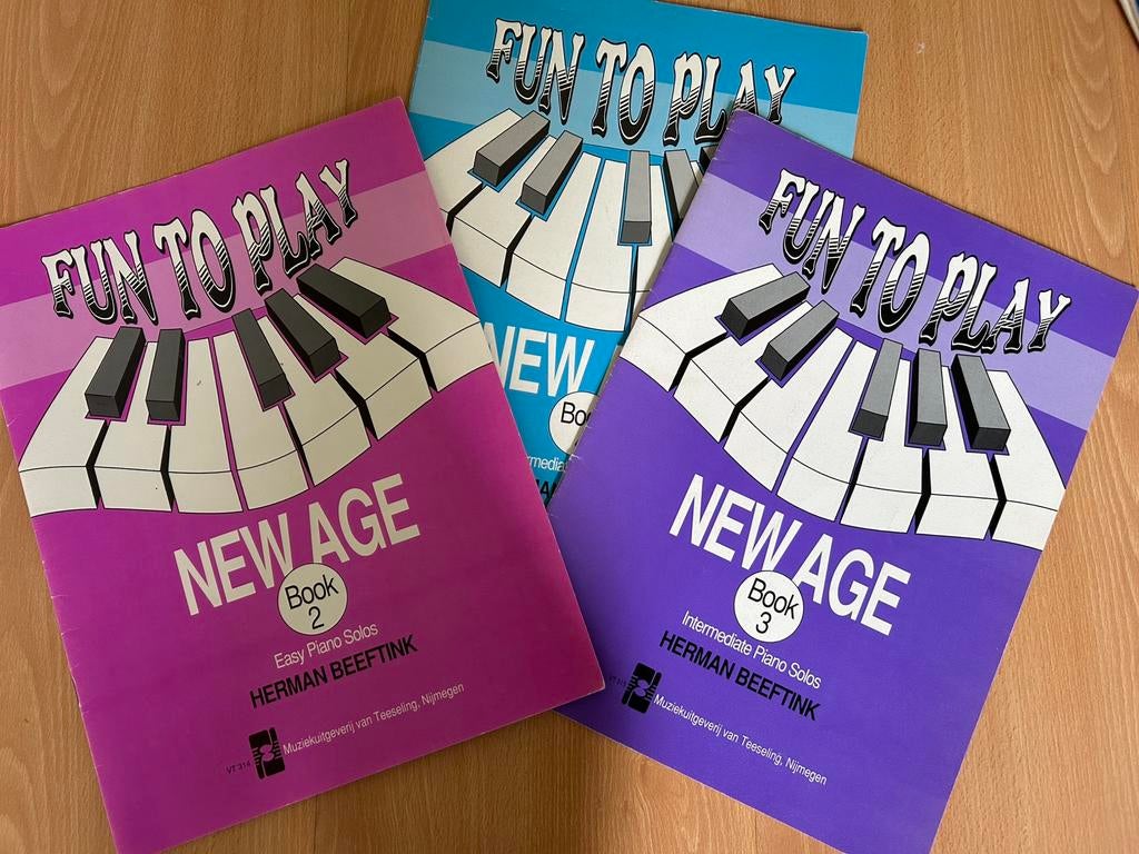 Pianoboeken Herman Beeftink, Ophalen of Verzenden, Zo goed als nieuw, Les of Cursus, Overige genres
