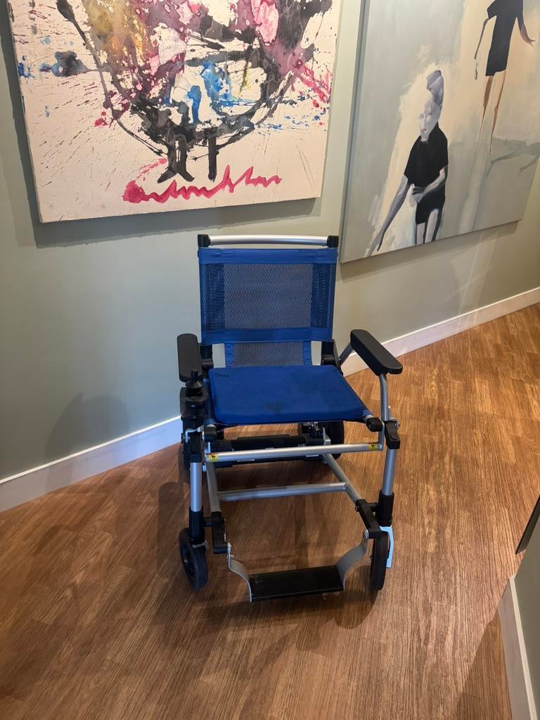 Joyrider Elektrische Rolstoel | Opvouwbaar |, Ophalen, Inklapbaar, Zo goed als nieuw, Elektrische rolstoel