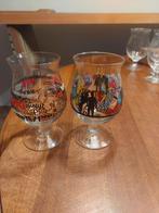 2 DUVEL GLAZEN; FAKE en DENIS, Verzenden, Zo goed als nieuw, Bierglas