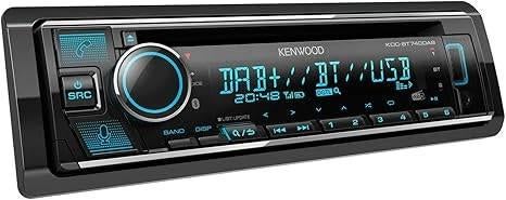 Kenwood KDC-BT740DAB USB DAB+ CD Multicolor Bluetooth, Auto diversen, Autoradio's, Ophalen of Verzenden, Nieuw