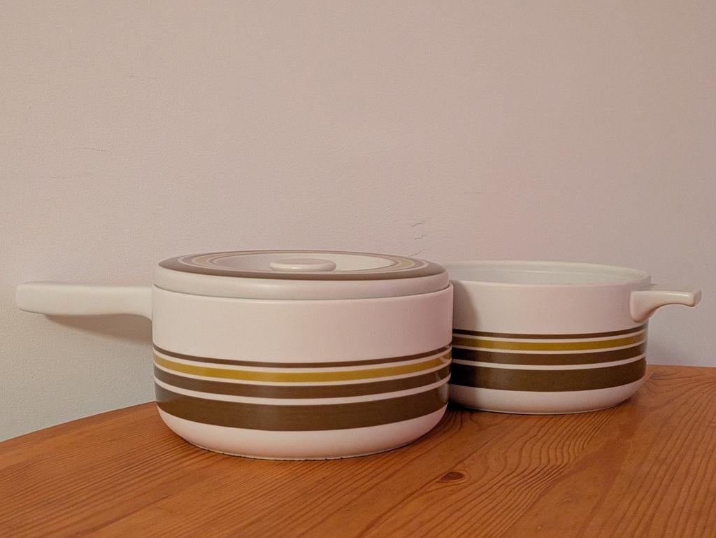 Ovenvaste schalen, Arzberg 300, jaren 70, Ophalen of Verzenden, Zo goed als nieuw, Gietijzer, Overige typen