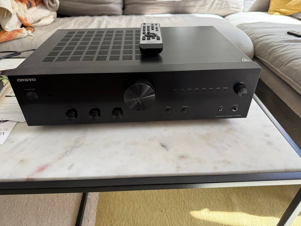 Onkyo geïntegreerde versterker A-9010, Gebruikt, Ophalen of Verzenden, 60 tot 120 watt, Stereo