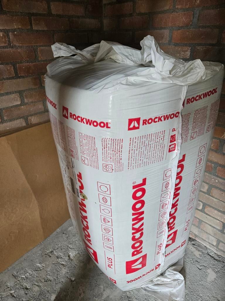 1 nieuw pak Rockwool 14cm steenwol, Ophalen, Nieuw, Steenwol, 12 cm of meer