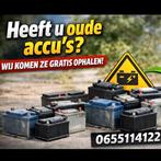 Oude accu's, Auto-onderdelen, Accu's en Toebehoren, Ophalen of Verzenden, Nieuw