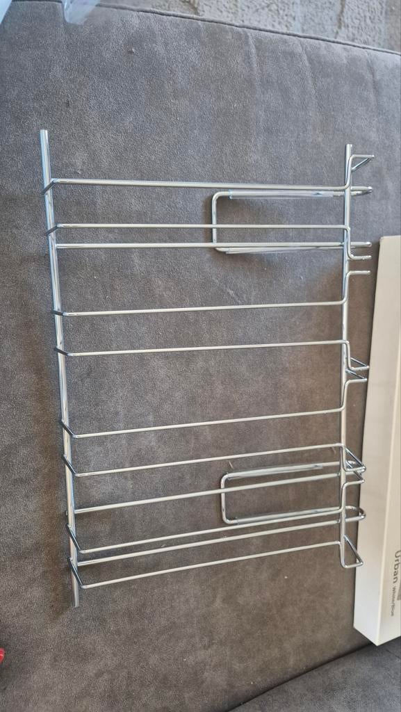 Wenko Glazenhouder voor Kast - Chroom, Ophalen of Verzenden, Nieuw