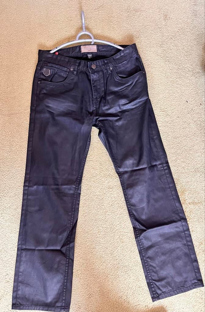 SMOG BLACK Heren Jeans - Zwart, W33-W34, Kleding | Heren, Ophalen of Verzenden, Zo goed als nieuw, Zwart, W33 - W34 (confectie 48/50)