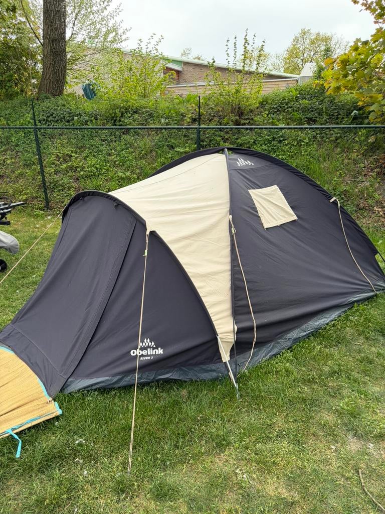 Obelink River 3 koepeltent cooldark, Ophalen, Zo goed als nieuw