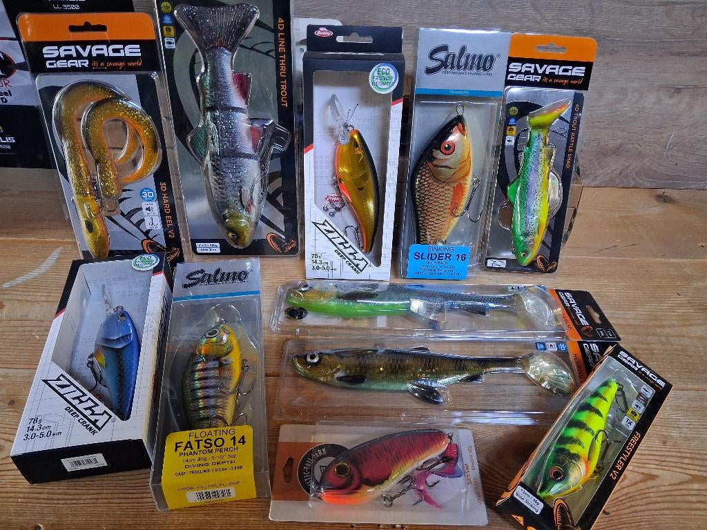 Dikke set met BIG-BAITS...alles gloednieuw!