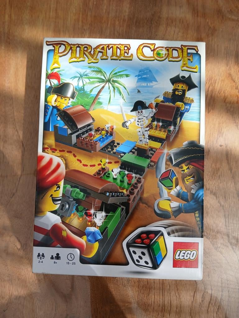 Lego Pirate Code Bordspel - Compleet en in goede staat, Een of twee spelers, Ophalen of Verzenden, Zo goed als nieuw, LEGO