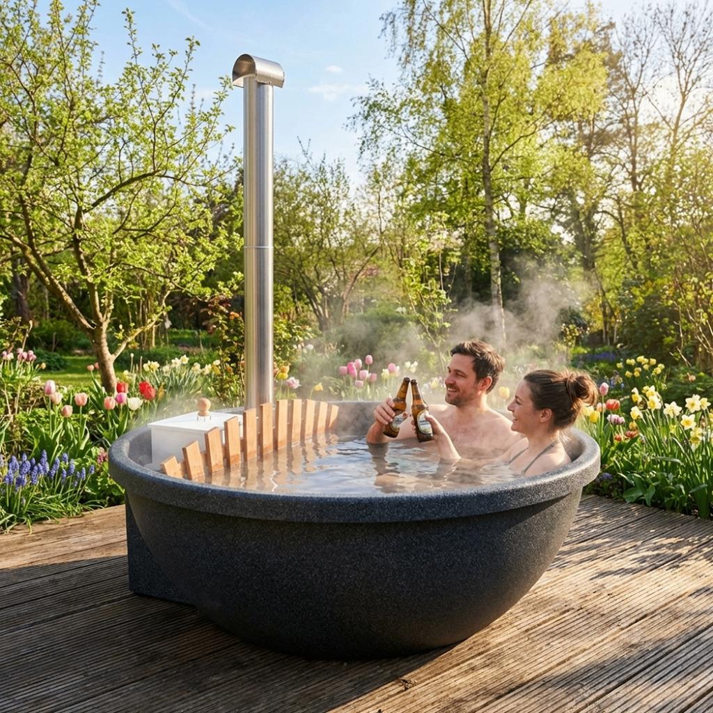 Welltub 2-Persoons Hottub - Superdeal incl. Gratis Deksel, Tuin en Terras, Bubbelbaden en Hottubs, Nieuw, Ophalen of Verzenden