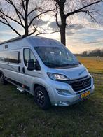 Buscamper Karmann Davis 620 zilver metalic Fiat Ducato, Caravans en Kamperen, Chemisch toilet, Ringverwarming, Fiat, Tot en met 2