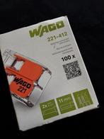 WAGO 221-412 Lasklemmen met hendel, 100 stuks, Ophalen, Nieuw, Overige typen