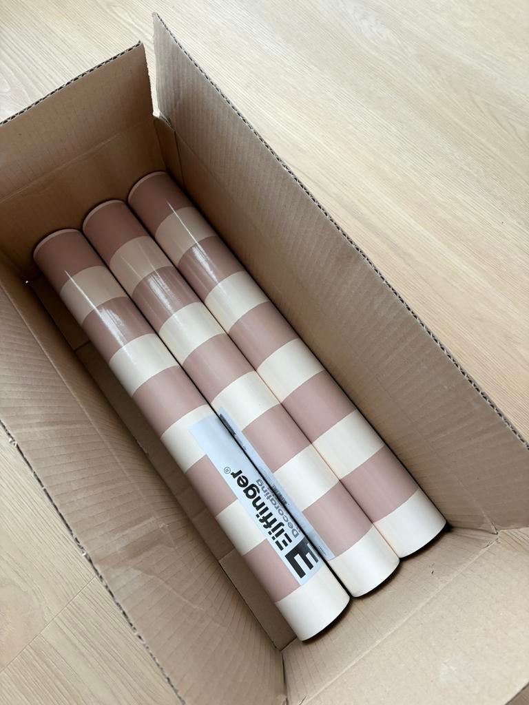 Behang Eijffinger explore 323041, Ophalen of Verzenden, 50 tot 75 m², Geel