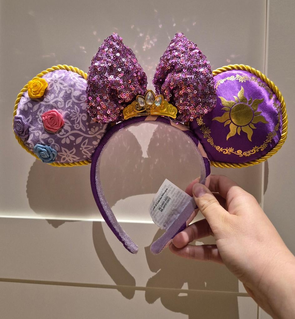 Disney oortjes Rapunzel/Tangled, Ophalen, Overige figuren, Zo goed als nieuw, Kleding of Textiel