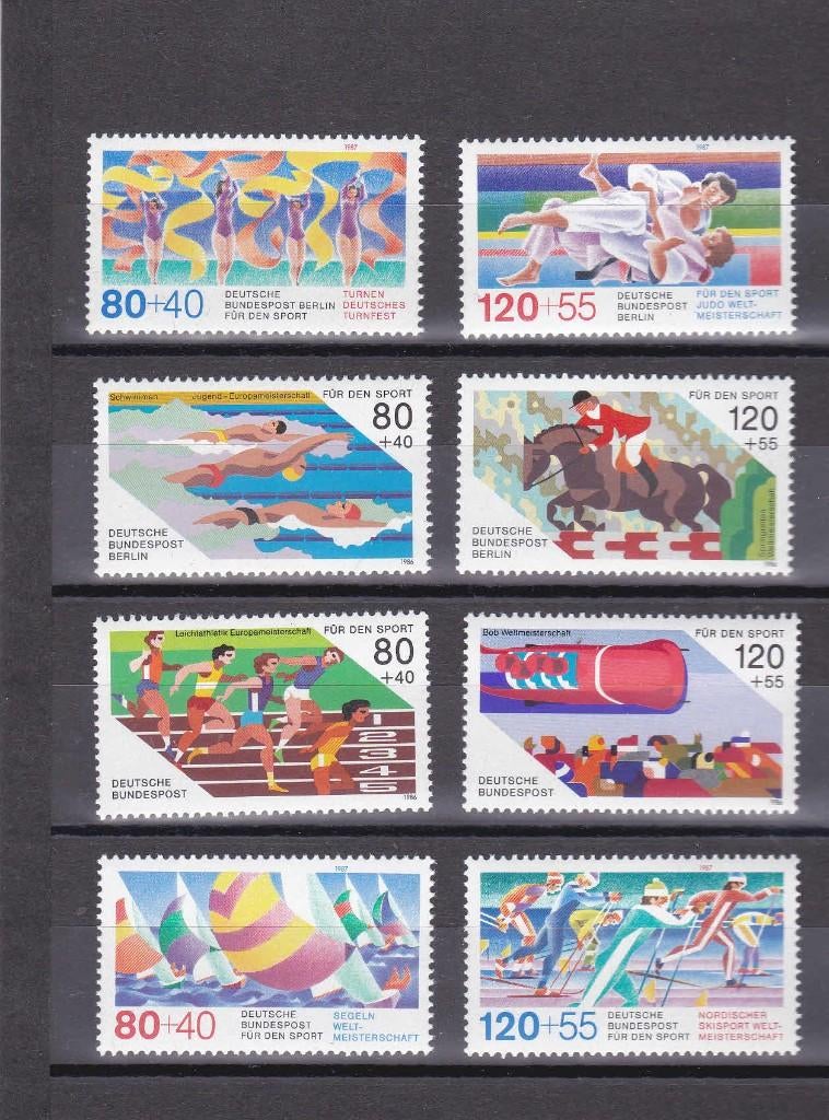 duitsland 1986 sport, Ophalen of Verzenden, BRD, Postfris